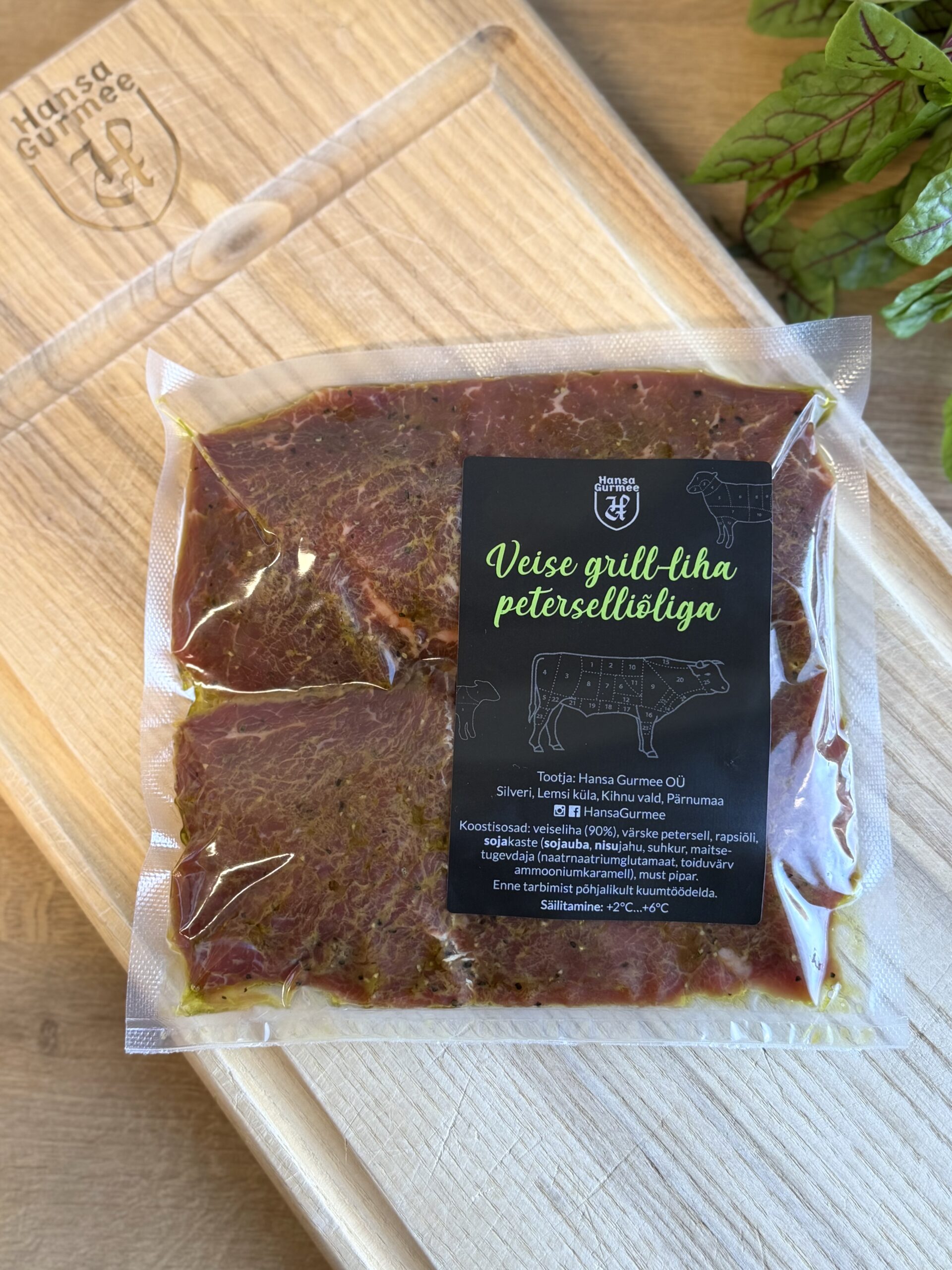 Veise grill-liha peterselliõliga kg - Pilt 2