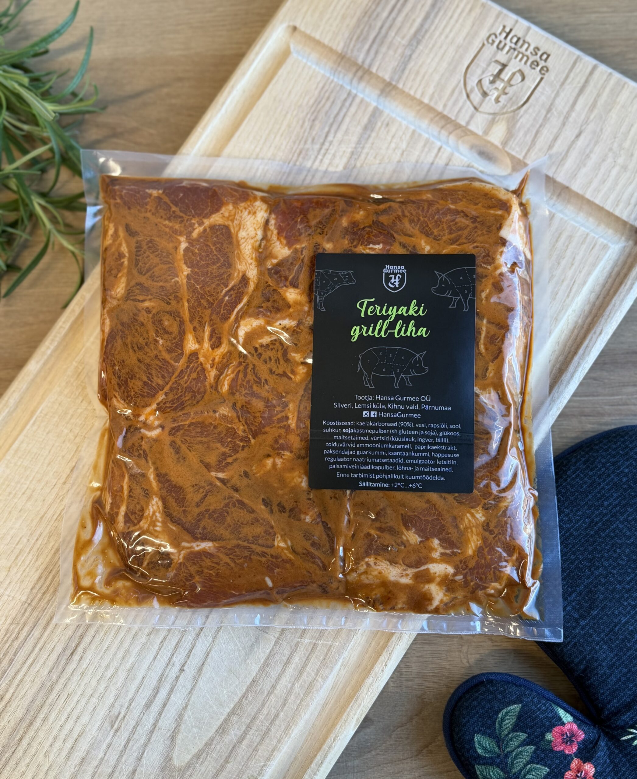 Teriyaki grill-liha kg - Pilt 2