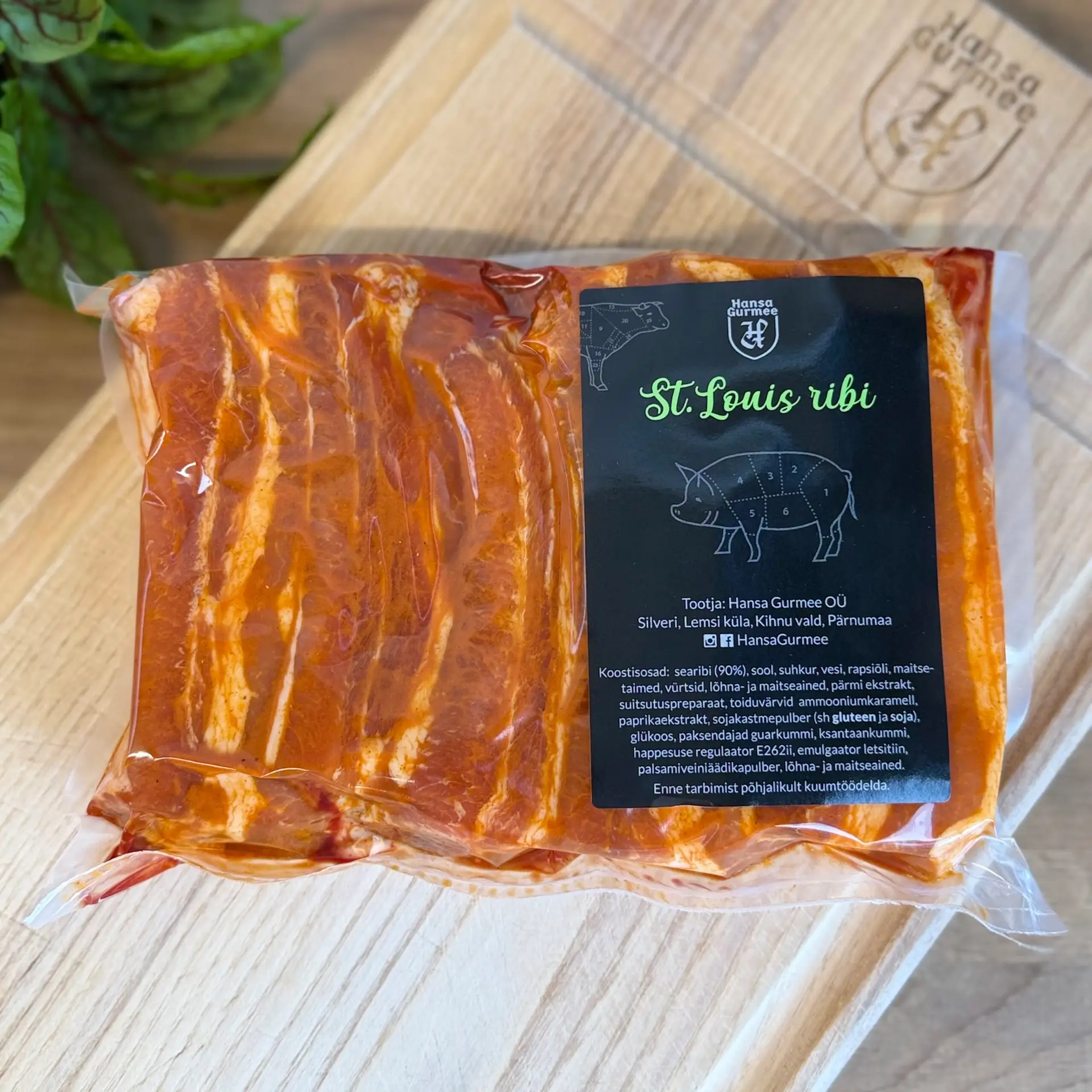 St. Louis grillribi kg - Pilt 2